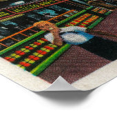 Een dagelijks tafereel op de Pike, Long Beach Poster (Hoek)