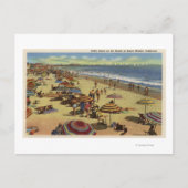 Een dagelijkse scène op het strand briefkaart (Voorkant)