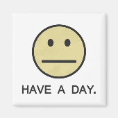 Een daggezicht hebben magneet (Voorkant)