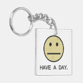 Een daggezicht hebben sleutelhanger (Voorkant Links)