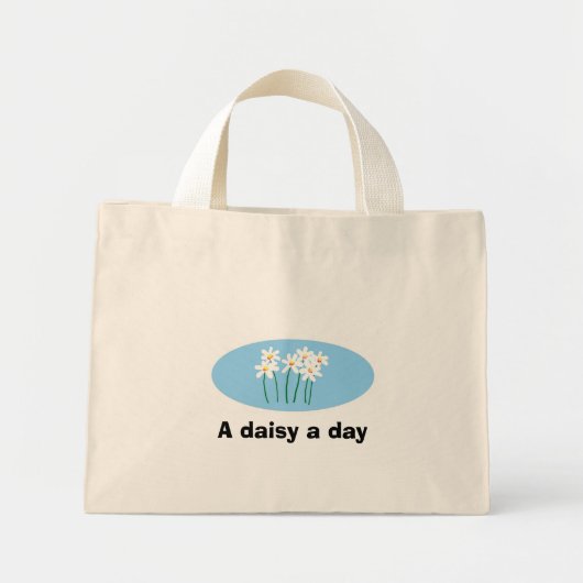 Een dagje mini tote bag (Voorkant)