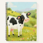 Een dagje uit voor de Koe Notitieboek (Voorkant)