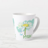 Een Daisy for Mam Latte Mok (Rechterhoek)