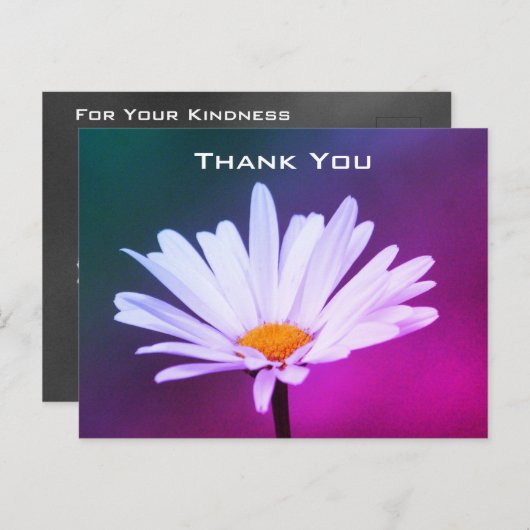 Een Daisy Post Kaart (Voorkant / Achterkant)