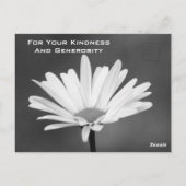 Een Daisy Post Kaart (Achterkant)