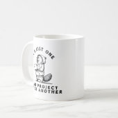 Eén Dam Project Na Het Andere Koffiemok (Voorkant links)