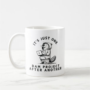 Eén Dam Project Na Het Andere Koffiemok