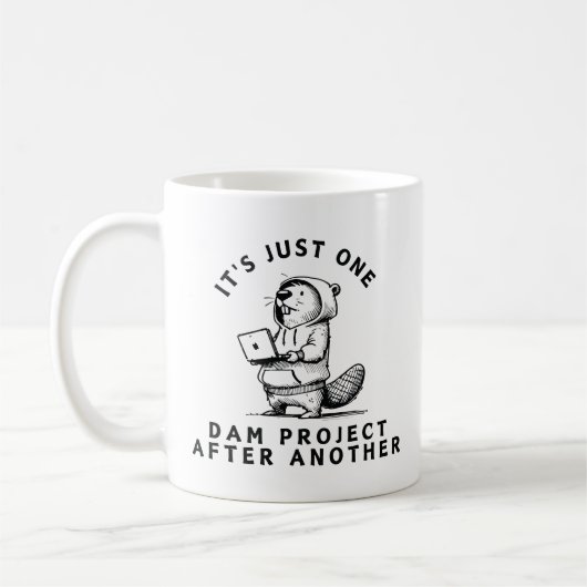 Eén Dam Project Na Het Andere Koffiemok (Links)