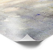 Een dame die een krant leest foto afdruk (Hoek)