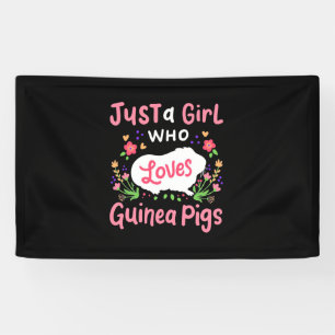 Een dame die van Guinee houdt Spandoek