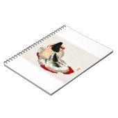 Een dame in een kimono door Kono Bairei Notitieboek (Linkerzijde)