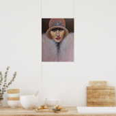 Een dame uit 1920, Poster (Keuken)