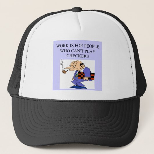 een damesspeler trucker pet (Voorkant)