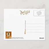 Een Dandy en zijn hond Briefkaart (Achterkant)