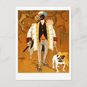 Een Dandy en zijn hond Briefkaart