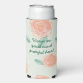Een dankbaar hart... seltzer blikjeskoeler (Seltzer Voorkant)