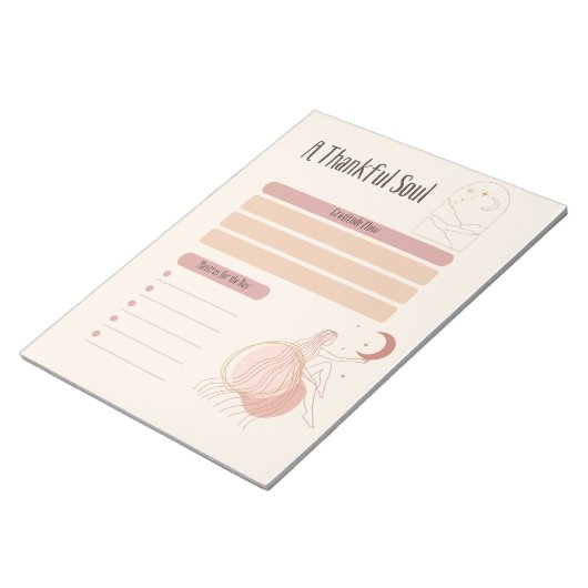 Een dankbaar Notitieblok (Schuin)