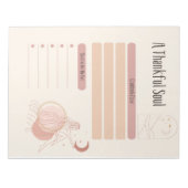 Een dankbaar Notitieblok (Voorkant)