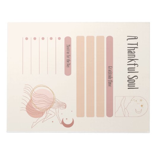 Een dankbaar Notitieblok (Voorkant)