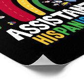 Een dankbare adjunct-directeur Hispanic Heritage Poster (Hoek)