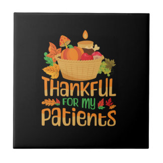 een dankbare broer herfst Thanksgiving dag speciaa Tegeltje