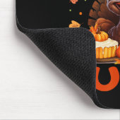 Een dankbare Busia Graphic Herfst Thanksgiving Muismat (Hoek)