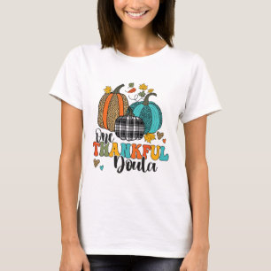 Een Dankbare Doula Verloskundige Geboorte Verpleeg T-shirt