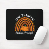 Een Dankbare Instant Hoofd Thanksgiving Front O Muismat (Met muis)