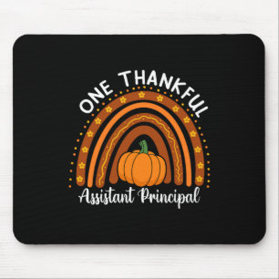 Een Dankbare Instant Hoofd Thanksgiving Front O Muismat