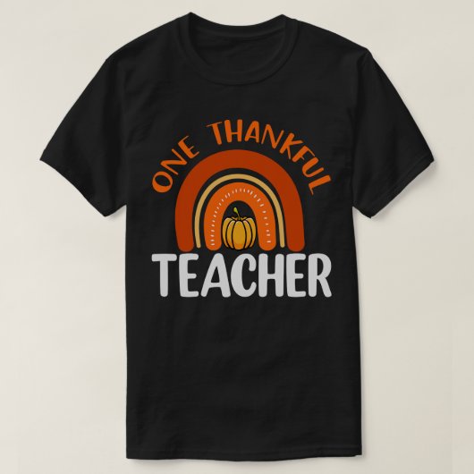 Een dankbare leraar t-shirt (Design voorkant)