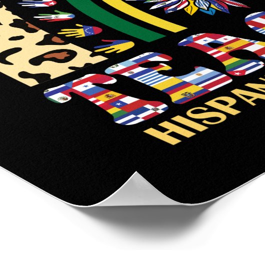 Eén dankbare leraar-theewerfmaand poster (Hoek)