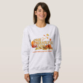 EEN DANKBARE MAMA MOM STIJLVOLLE THANKSGIVING TRUI (Voorkant volledig)