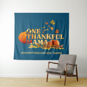 EEN DANKBARE MAMA MOM STIJLVOLLE THANKSGIVING WANDKLEED