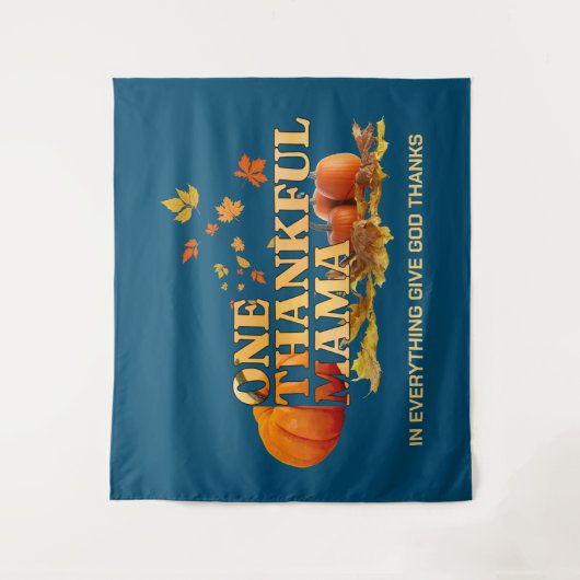 EEN DANKBARE MAMA MOM STIJLVOLLE THANKSGIVING WANDKLEED (Voorkant)