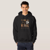 Een dankbare NP Verpleegkundige Herfst Herfst Verp Hoodie (Voorkant volledig)