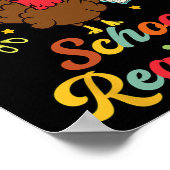 Een dankbare school registrar Turkije Happy Thanks Poster (Hoek)