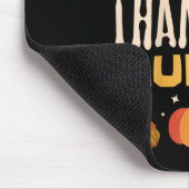 Een dankbare tante Herfst Thanksgiving tante Muismat (Hoek)