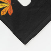 Een dankbare Thanksgiving van mama Rainbow Herfst Fleece Deken (Hoek)