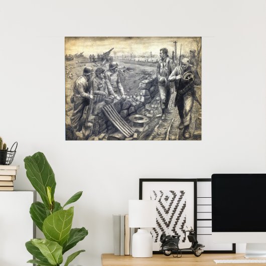 Een dankbare tip van het pet poster (Thuiskantoor)