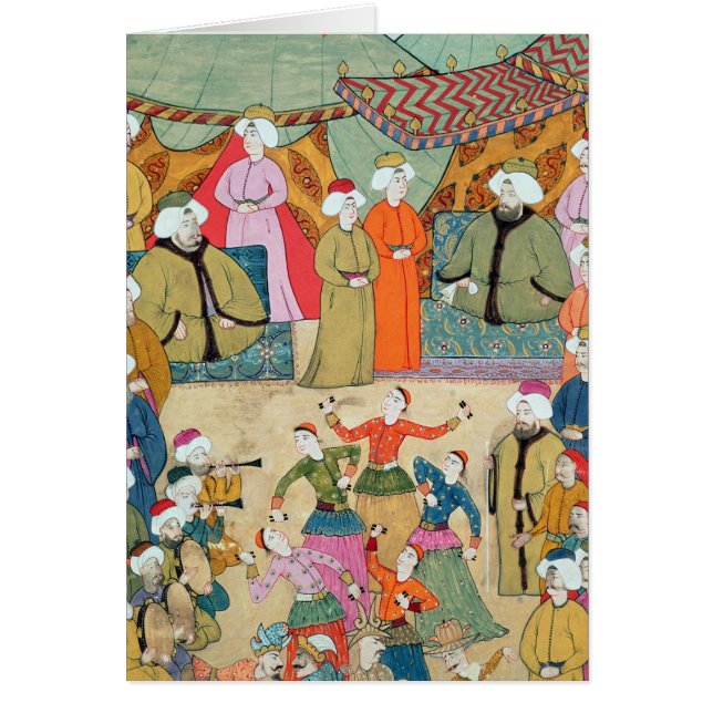 Een dankwoord voor de Plezier van Sultan Ahmet III (Voorkant)