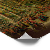 Een dans in een Barok Rococo-paleis Poster (Hoek)