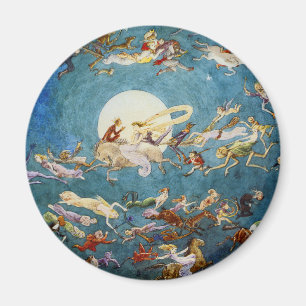 Een dans rond de maan Magnet