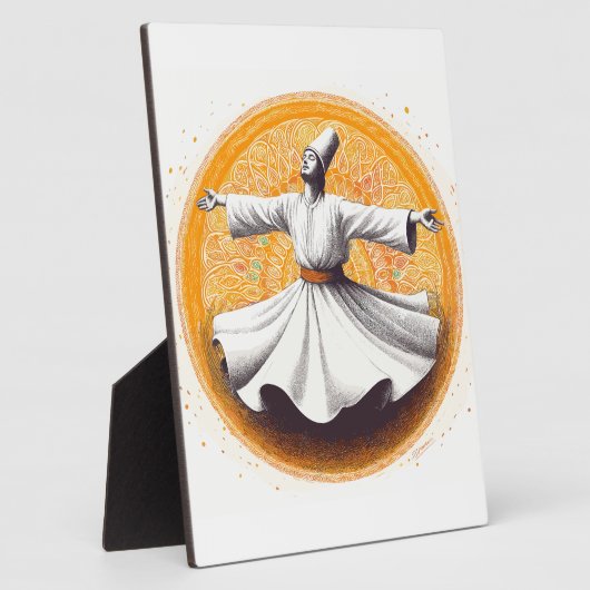 Een Dans van Goddelijke Harmonie Fotoplaat (Zijkant)