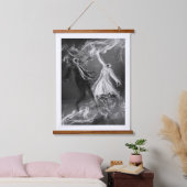 Een dans van goed en kwaad hangend wandkleed (Slaapkamer)