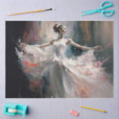 Een dans van het Weefselpapier van Kleuren Tissuepapier (Craft)