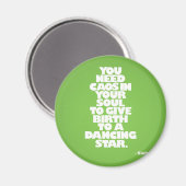 Een dansende ster magneet (Voorkant / Achterkant)