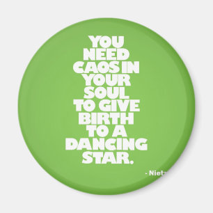 Een dansende ster magneet