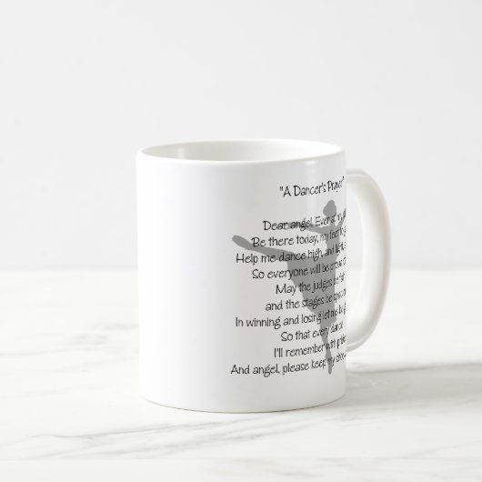 Een danseres Mok (Voorkant rechts)