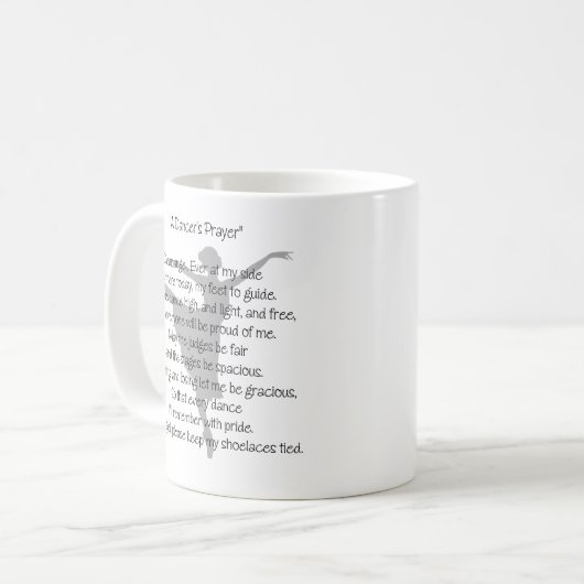 Een danseres Mok (Voorkant links)