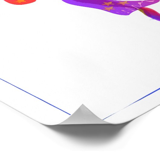 Een danseres Poster naar het voorjaar (Hoek)